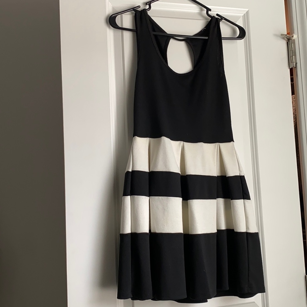Black and White Dress